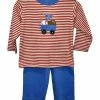 Luigi Fall New Arrivals Baseball Wagon Striped Pant Set