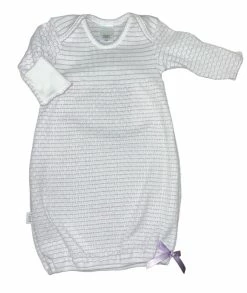 Infant Clothing Paty Lap Shoulder Gown Lavender
