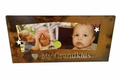 Spunky Fluff Gifts Love My Grandkids Magnetic Frame W/Magnets