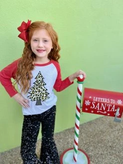 Bratty Maddy 50% Off Fall Clothing Black Sequin Bell Bottom Pant