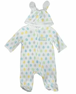 Little Me Spring My First Easter Footie W/Easter Eggs & Hat Spring/Summer 2023