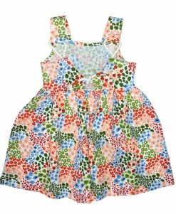 Mayoral Spring Cheetah/Floral Rope Accent Dress Spring/Summer 2023