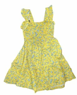 Mayoral Spring Mimosa Open Back Dress