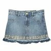 Mayoral Spring Med Wash Denim Skirt W/Embellishment Spring/Summer 2023