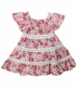 Mayoral Spring Spring/Summer 2023 Peony Flower Dress