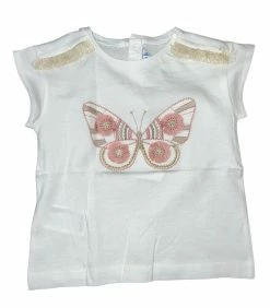 Mayoral Spring Butterfly Fringe Tee Spring/Summer 2023