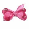 BEYOND CREATION 1.5'' Satin Hot Pink Infant Bow Baby Accessories
