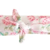 Headbands Of Hope White Floral Knotted Headband