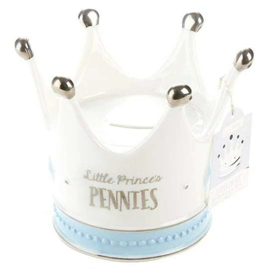 Best Pirce 🤩 Baby Aspen Baby Accessories Crown Ceramic Bank 🔔 1 Baby Aspen Baby Accessories Crown Ceramic Bank