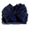 IN AWE Navy Knotted Headband