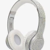 WIRELESS EXPRESS Bluetooth Iridescent Bling Headphone