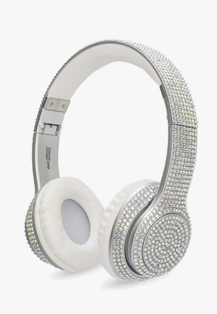 New ๐งจ WIRELESS EXPRESS Bluetooth Iridescent Bling Headphone ๐ 1 WIRELESS EXPRESS Bluetooth Iridescent Bling Headphone