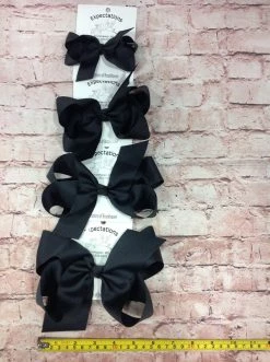 Beckys Baby Accessories Black Hairbow