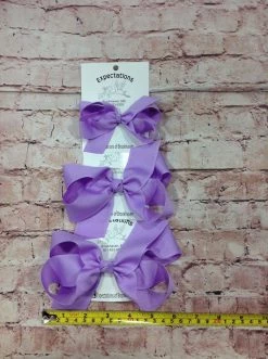 Beckys Baby Accessories Light Orchid Hairbow
