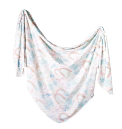 Copper Pearl Baby Accessories CP Whimsy Knit Swaddle Blanket