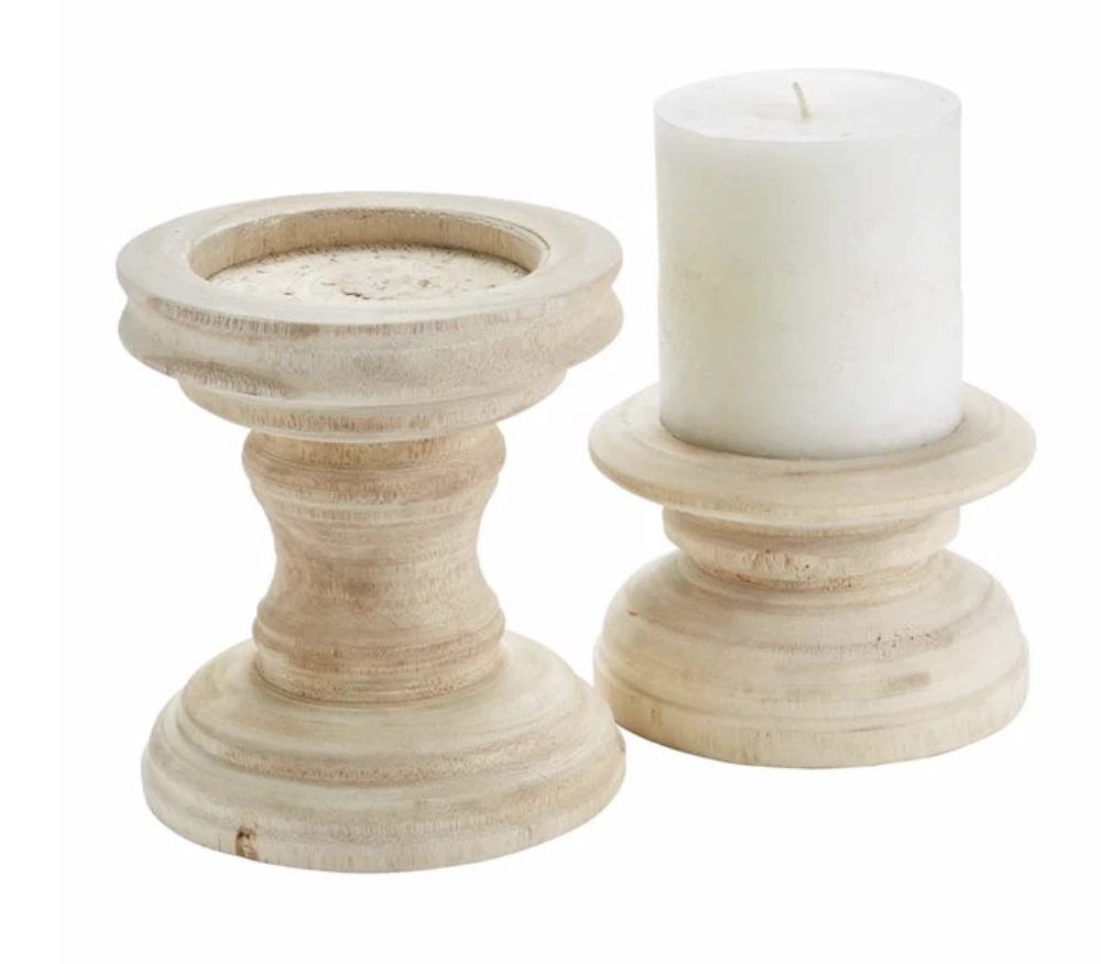 Promo ๐คฉ Mudpie Decor TALL CHUNKY CANDLE HOLDERS ๐ 1 Mudpie Decor TALL CHUNKY CANDLE HOLDERS