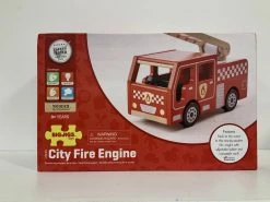 BIGJIGS TOYS CITY FIRE ENGINE