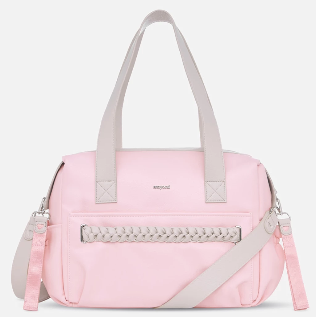Brand new ๐ฏ Mayoral Accessories Baby Accessories Old Pink Braided Diaper Bag ๐ 1 Mayoral Accessories Baby Accessories Old Pink Braided Diaper Bag