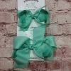 Beckys Lucite Green Hairbow