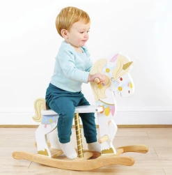 Le Toy Van Toys ROCKING UNICORN CAROUSEL