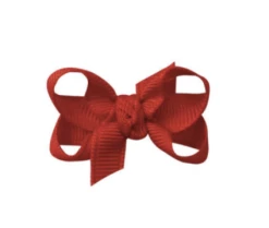 BEYOND CREATION 1.5'' Infant Bow Red Baby Accessories