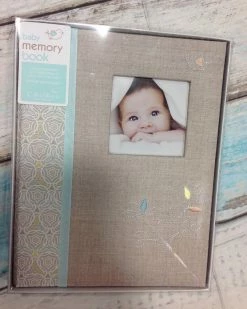 CRG LINEN TREE MEMORY BOOK