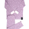 Sweet Bamboo Stars Purple Kid Pj Set Infant Clothing