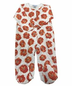 Cotton Peru Pima BAM POPPY DREAM FOOTSIE