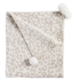 Baby Registry Ivory Leopard Blanket
