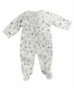 Kissy Kissy Winter Wilderness Zipper Footie Infant Clothing