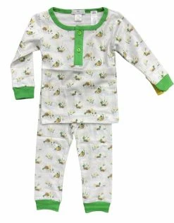BABY LOREN Mallard Duck Boy 2pc Pj Set