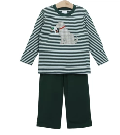Trotter Street Kids 50% Off Fall Clothing Hunting Dog Pants Set