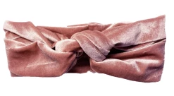 Headbands Of Hope Pink Velvet Infinity Turban Baby Accessories