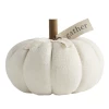 Mudpie Decor Small "Gather" Pumpkin Sitter