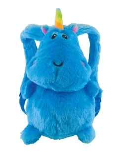 I SCREAM BLUE UNICORN BACKPACK