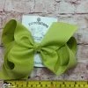 Beckys Pistachio Green Hairbow Baby Accessories