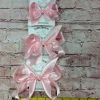 Beckys Light Pink Satin Bow