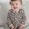 Little Me Spring Leopard Footie Spring/Summer 2023