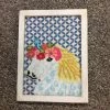 Karma Living 6x8 Stitch Wall Art-unicorn