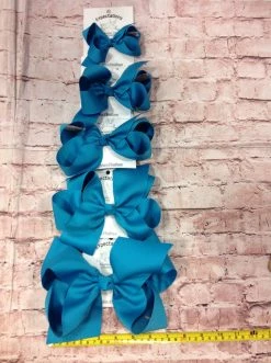 Beckys Sapphire Hairbow