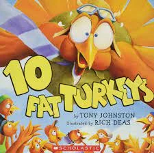 Books 10 Fat Turkeys Baby Accessories