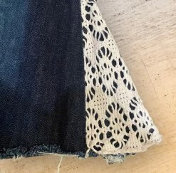 Adorable Sweetness Fall New Arrivals Crochet Flare Bell Bottom Jeans