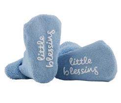STEPHEN BABY Baby Accessories Little Blessing Blue Socks