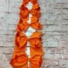 Beckys Baby Accessories Torrid Orange Hairbow