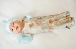 Rockin Royalty Infant Clothing Hot Air Balloon Knot Gown/Hat