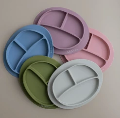 Three Hearts SILICONE SUCTION PLATE Baby Accessories