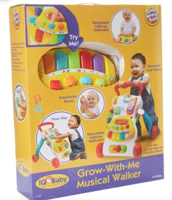 SMALL WORLD TOYS GROW WITH ME MUSICAL WALKER