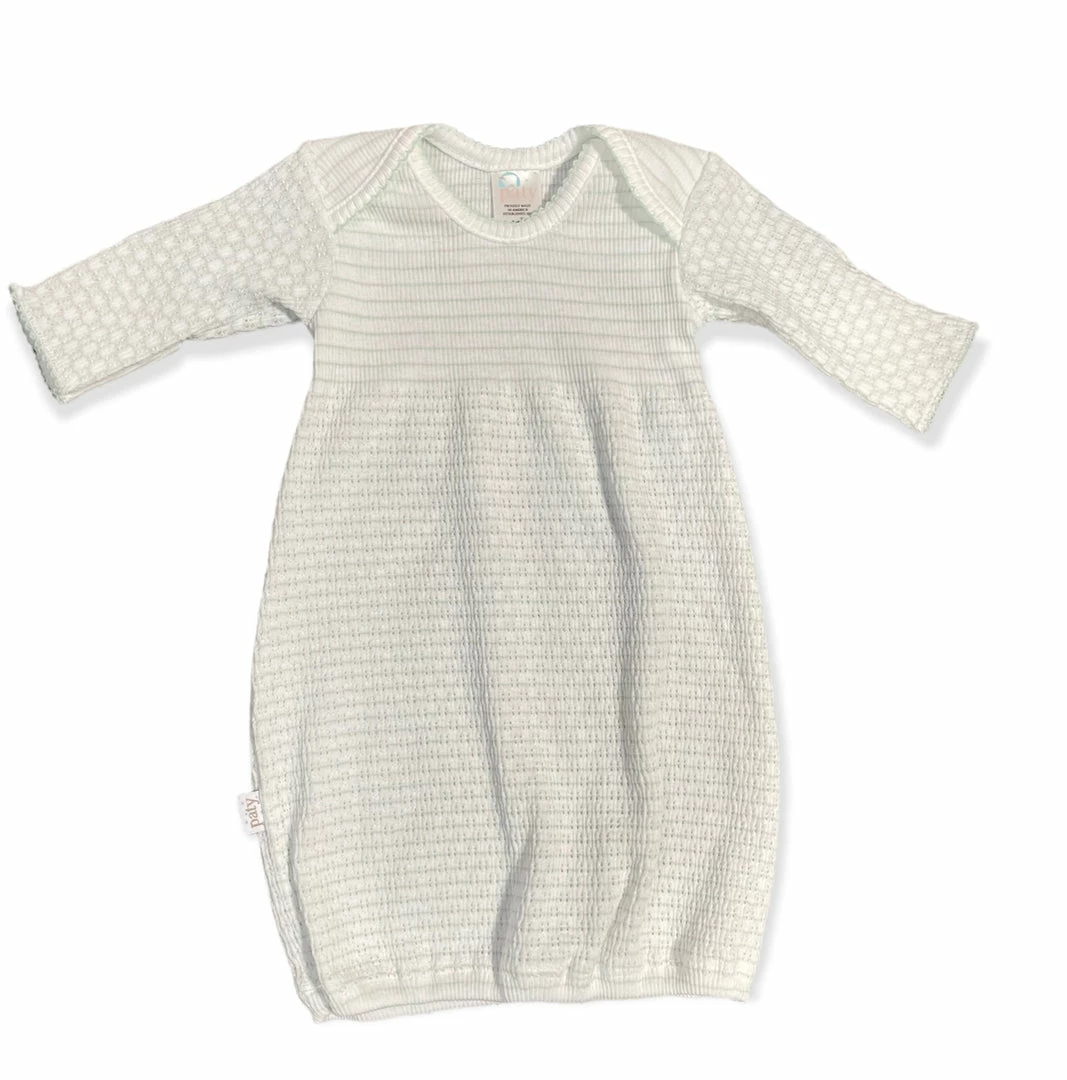 Flash Sale ๐ Paty Pinstripe Mint W/Mint Trim Gown Infant Clothing ๐ฅ 1 Paty Pinstripe Mint W/Mint Trim Gown Infant Clothing