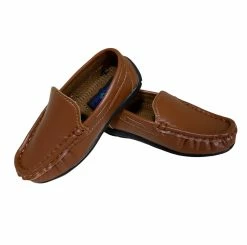JOSMO Tan Boys Casual Loafer Shoe Shoes