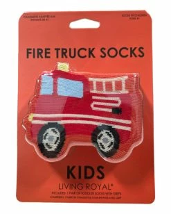 Living Royal Firetruck 3D Socks Gifts